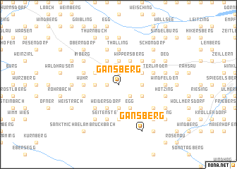 map of Gansberg