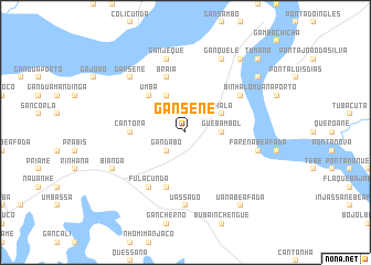 map of Gansene