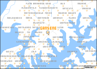 map of Gansene