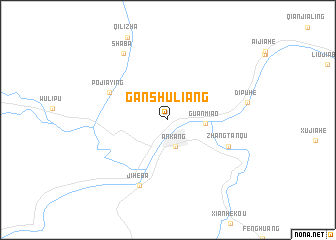 map of Ganshuliang