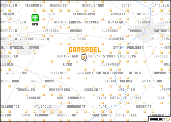 map of Ganspoel