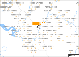 map of Gansurai