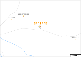 map of Gantang