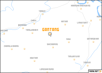 map of Gantang