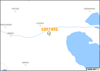 map of Gantang