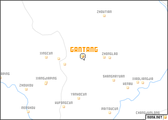 map of Gantang