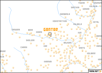 map of Gantar