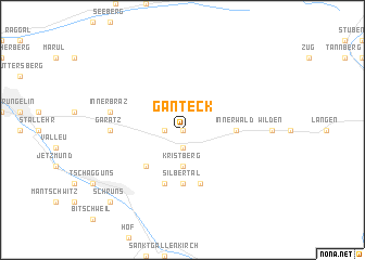 map of Ganteck