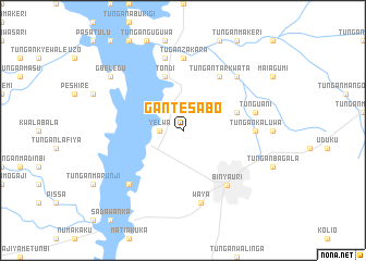 map of Gante Sabo