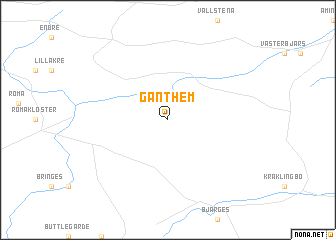 map of Ganthem