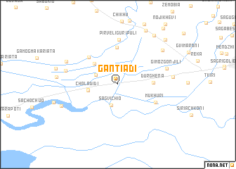 map of Gantiadi