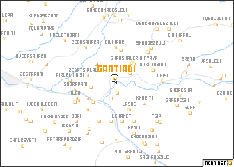 map of Gantiadi