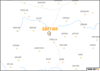 map of Gantian