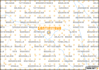 map of Gantiriyawa