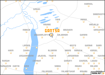 map of Gantsa