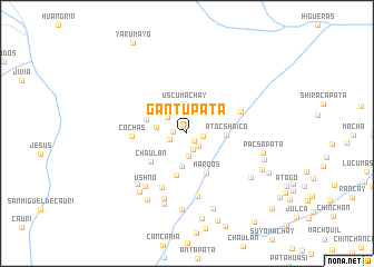 map of Gantupata