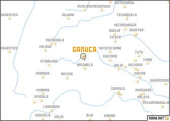 map of Ganuca