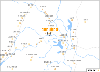 map of Ganunga