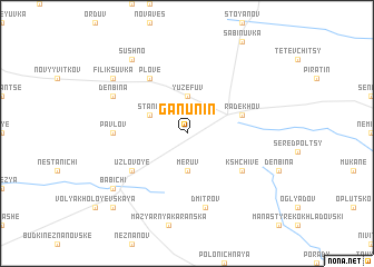 map of Ganunin