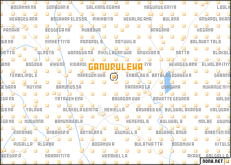 map of Ganurulewa