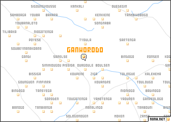 map of Ganworodo