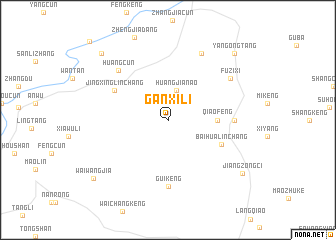 map of Ganxili