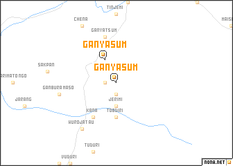 map of Ganyasum