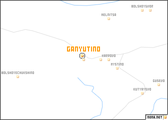 map of Ganyutino