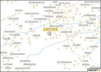map of Ganzer