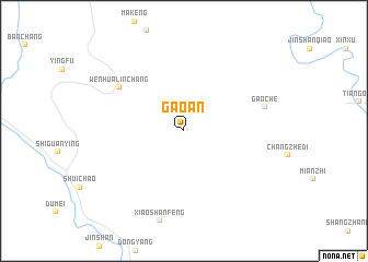 map of Gao\