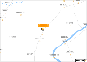 map of Gaobei