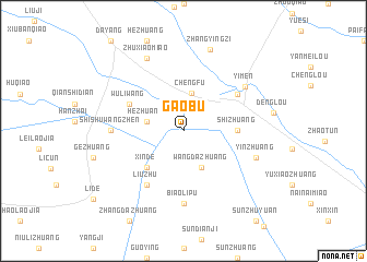 map of Gaobu