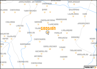 map of Gaodian