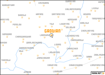 map of Gaodian