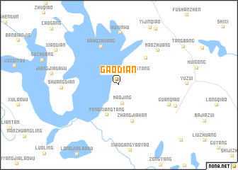 map of Gaodian