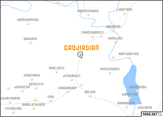 map of Gaojiadian