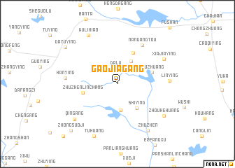 map of Gaojiagang