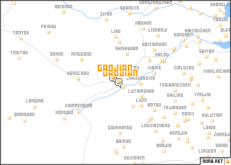 map of Gaojian