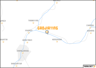 map of Gaojiaying