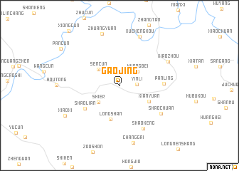 map of Gaojing