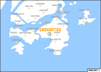 map of Gaokantou