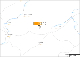 map of Gaokeng