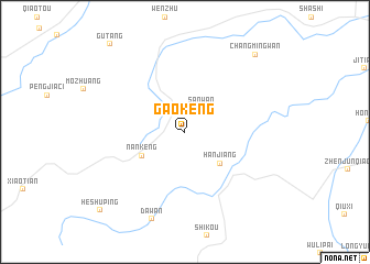 map of Gaokeng