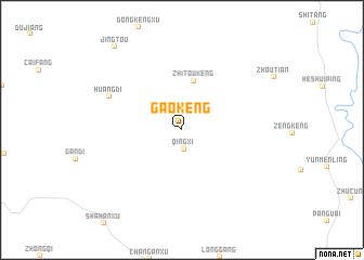 map of Gaokeng