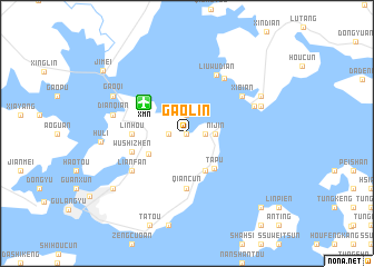 map of Gaolin