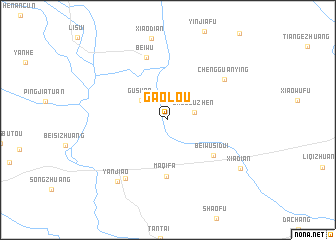 map of Gaolou