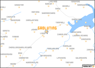 map of Gaoluting