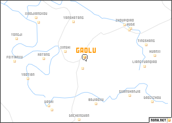 map of Gaolu