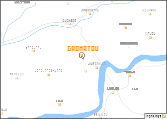 map of Gaomatou