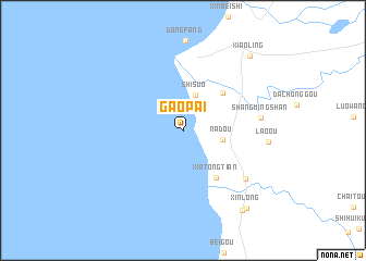 map of Gaopai